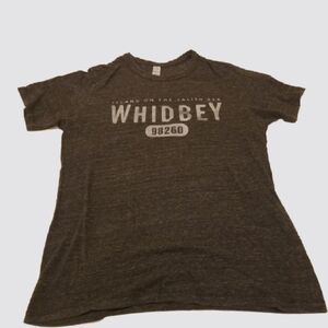 Dark Gray Short Sleeve Athletic Tee Emo Goth Grunge Gothic Style PNW Northwest